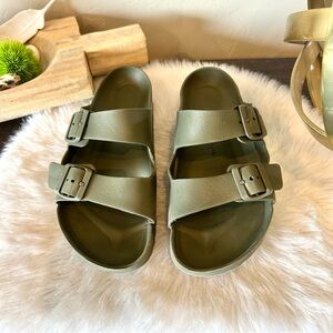 Birkenstock Arizona EVA Green Sandals Mens 8-8.5 Women’s 10-10.5